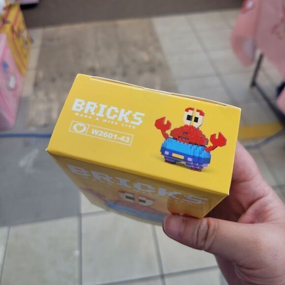 Brand New Spongebob Mr Krabs Bricks Lego Figure - Picture 2 of 5